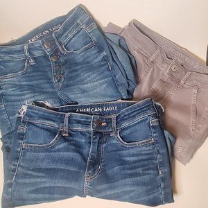 American Eagle Super Stretch Jegging Bundle